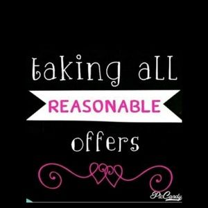 Taking all reasonable offers